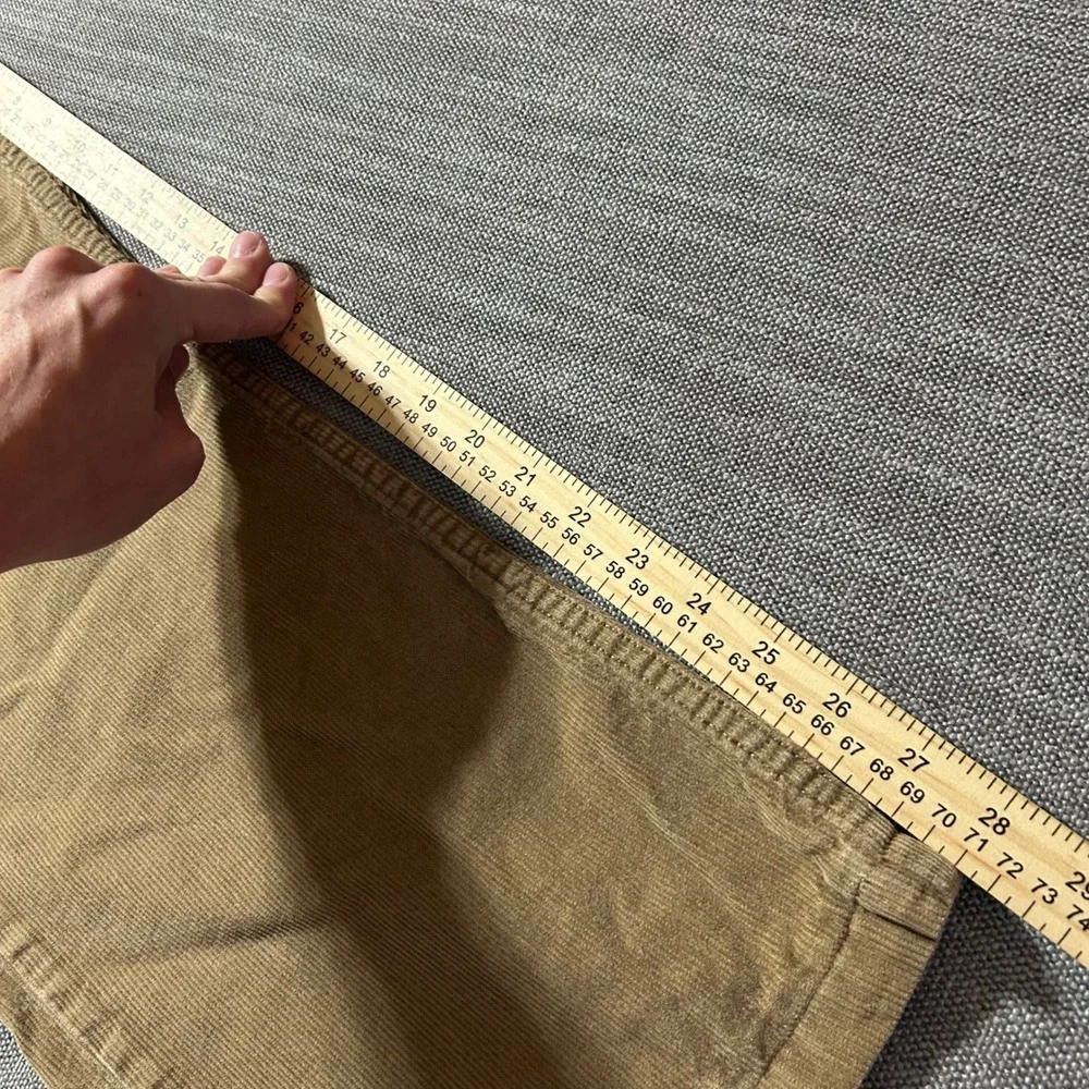 Vineyard Vines Corduroy Pants Mens 42x32 (Fits 42x28) Tan Straight Leg Cotton